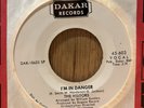 THE VISITORS   I'm In Danger   Northern Soul Promo 45   Dakar