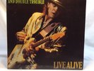 Stevie Ray Vaughan and Double Trouble - Live Alive  Vinyl 1986 E2 40511 Gatefold