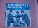 The Beatles AND I LOVE HER / IF I FELL 1964 45 Capitol Picture Sleeve VG++