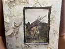 Led Zeppelin IV - UK 1st Orange & Green Play Tested VG+  VINYL LP