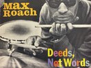 MAX ROACH Deeds, Not Words LP RIVERSIDE RLP 12-280 rare OG blue lbl dg mono VG++