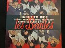 EP Vinyl THE BEATLES Ticket To Ride Original France Odeon SOE 3766 Orange Label
