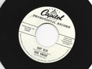 ROCKABILLY bw/ TEEN  45 - GENE VINCENT - BABY BLUE -  HEAR - 1959 PROMO CAPITOL