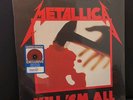 Metallica  Kill 'Em All  Walmart Limited Edition Engine Red Vinyl  New