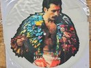 FREDDIE MURCURY QUEEN MADE IN HEAVEN  PICTURE DISC 7 INCH SHAPED BUT UNCUT