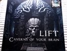 LIFT - CAVERNS OF YOUR BRAIN 1974 US FAST PACED COMPLEX PROG ROCK #'D SLD CV LP