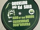 Deekline and Ed Solo - King Of The Bongo / Stickybuds JUNGLE DRUM N BASS 12”