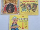 Walt Disney World's Country Bear Jamboree, Vintage Vinyl Brer Rabbit Popeye Lot