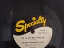78 record Sister Wynona Carr 1952 A Letter To Heaven/InA Little While SP-834...