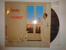 F-R David ‎– Words [1983] Vinyl LP Dance & Electronica  Carrere Records GERMANY