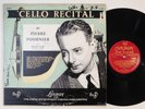 PIERRE FOURNIER Cello Recital LONDON LP LL 700 bach bloch kreisler faure