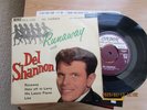 DEL SHANNON=RUNAWAY WITH DEL SHANNON  E.P. P/C  VG++