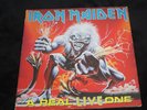 IRON MAIDEN A REAL LIVE ONE LP 1993 ORIGINAL GATEFOLD INNER SLEEVE