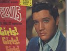 Orig ELVIS PRESLEY Girls  Girls  Girls  Stereo LP w/ Rare 1963 Calendar Insert