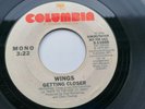 PAUL McCARTNEY WINGS USA  DEMO  GETTING CLOSER    DOUBLE SIDED