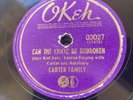 Carter Family Okeh 03027 & 0442 78 Rpm Pre War Country Records
