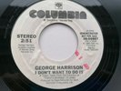 GEORGE HARRISON  USA DEMO   I DON'T  WANT TO DO IT     DOUBLE SIDED