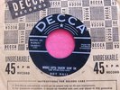 ROY HALL - Whole Lotta Shakin' Goin' On - classic rockabilly 45 rpm Decca 29697