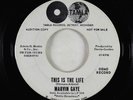 Motown Soul 45 - Marvin Gaye - This Is The Life/My Way - Tamla - rare promo