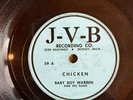 J-V-B 59 BABY BOY WARREN Chicken   78 rpm  Louisiana  Blues  VV+