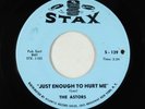 Northern Soul Doo-Wop 45 - Astors - Just Enough To Hurt Me - Stax - VG++ rare