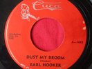 EARL HOOKER Dust My Broom 45 rpm Cuca J-1445 BLUES/R&B VG++