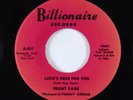 Modern Sweet Soul/Boogie 45 - Front Page - Love's Here For You - Billionaire