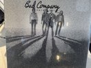 BAD COMPANY Burnin' Sky LP 1976 Swan Song OG SEALED with HYPE STICKERS
