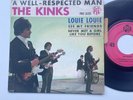 French EP THE KINKS - A well respected man - PYU PNV 24151 with tongue
