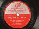 The Harmonaires - 78 RPM Kaybee (Soul) - I Don't Know Why I Love You L37