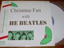CHRISTMAS FUN With The BEATLES Japanese WHITE colored vinyl 10