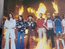 Lynyrd Skynyrd Street Survivors LP FLAMES COVER +2 INSERTS 1977 EX/VG MCA-3029