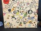 Led Zeppelin III MONO DJ Vinyl Record  White Label Promo With Hype & DJ Stickers