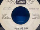 DEENA JOHNSON-I'M A SAD GIRL/I'LL NEVER LET YOU DOWN Disc Jocky Advance Single