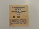 The Police - Original 1979 Concert ticket stub  RARE