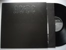 AC/DC Back In Black VG+ ATLANTIC original vinyl embossed cover LP RL Masterdisk