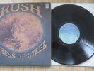 RUSH CARESS OF STEEL COOL CANADIAN ANTHEM LABEL PRESSING, NEIL PEART, GEDDY LEE