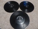 3 STANDARD DISC RECORD Talking Machine CHICAGO  3341, 298, 3221