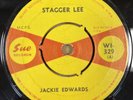 JACKIE EDWARDS - STAGGER LEE / PRETTY GIRL - OG UK SUE 45 - WI 329- GREAT COPY