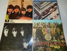 The Beatles 1st press Parlophone LPs, Sgt Pepper, For Sale, With, Blue 1967-1970