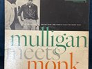 Thelonious Monk Gerry Mulligan Meets Monk Vinyl LP Record Riverside 1957 EX Jazz