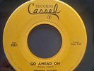 TOMMY CASSEL Go Ahead On CASSEL X45-1/2 Rockabilly 45 Original 1958