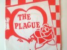 Punk THE PLAGUE In Love/Wimpey Bar Song Evolution EV 1 (1979) pink vinyl, poster