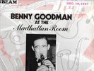 BENNY GOODMAN-LIVE MADHATTAN ROOM 1937-11 LPS-ALL MINT