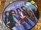 Bon Jovi ‎  Slippery When Wet 1986 VINYL LP PICTURE DISC ALBUM