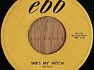Kip Tyler-She’s My Witch/Rumble Rock orig 1958 Ebb 154 Rockabilly VG+