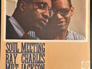 Ray Charles & Milt Jackson - Soul Meeting LP Atlantic 1962 Mono Blues Jazz EX