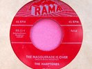 THE HARPTONES - The Masquerade is Over - clean 45 rpm - Rama 214