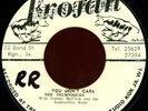 THE TECHNIQUES / TOMMY McCOOK You Don't Care 45 Trojan Rare Reggae Soul