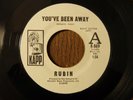 RUBIN- YOU'VE BEEN AWAY/ BABY YOU'RE MY EVERYTHING- 7'' - RE-ISSUE - VERY GOOD+